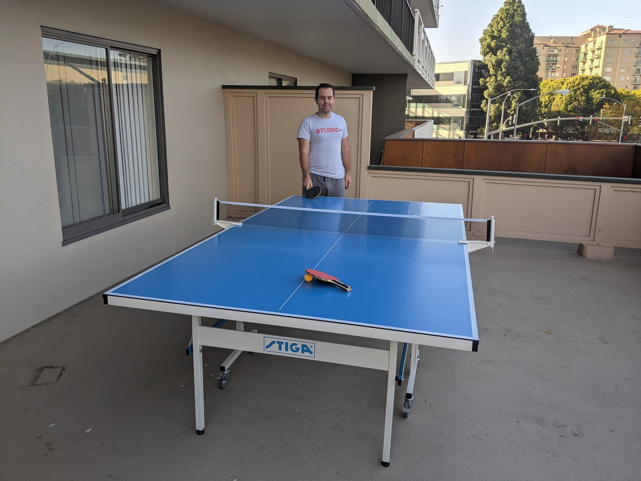 New table tennis table